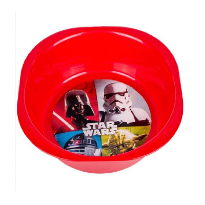 Tigela plástica dos Star Wars