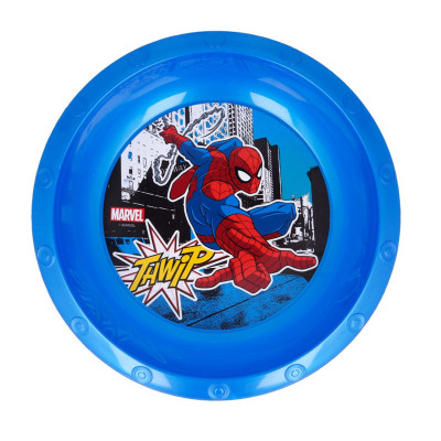 Tigela Plástico Spiderman Marvel