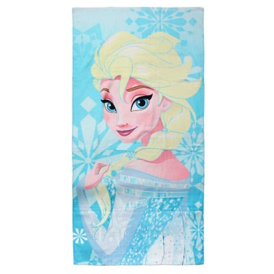 Toalha de algodão Elsa Frozen Disney