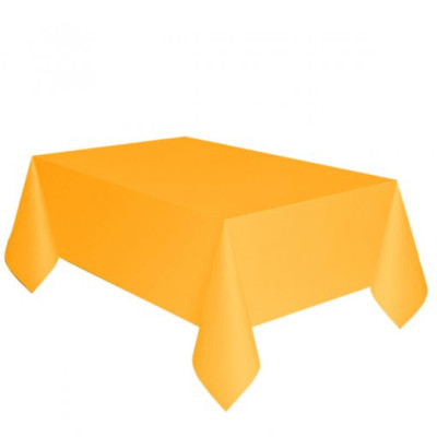 Toalha Mesa Papel Amarelo 1,37x2,74m