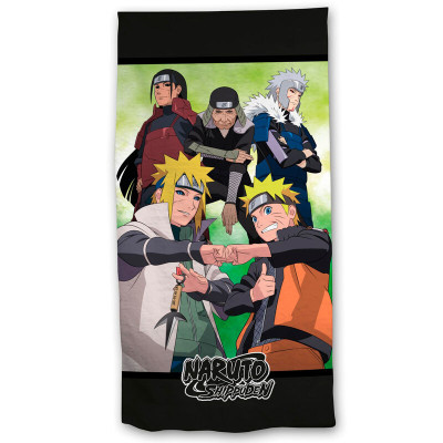 Toalha Microfibra Praia Naruto Shippuden