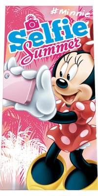 Toalha Minnie Disney Selfie
