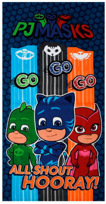Toalha Piscina Praia PJ Masks Hooray