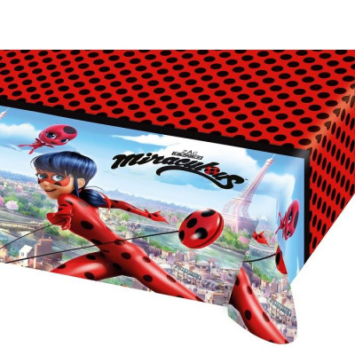 Toalha Plástico Mesa Ladybug