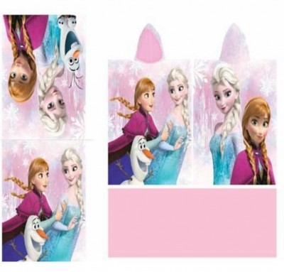 Toalha Poncho das Irmãs Frozen Disney