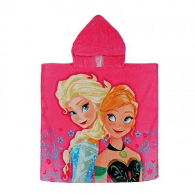 Toalha poncho Frozen Sisters