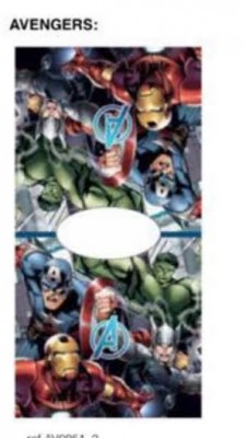 Toalha poncho Marvel Avengers Microfibra