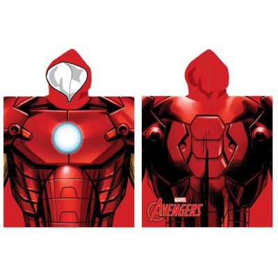Toalha poncho Marvel Iron Man