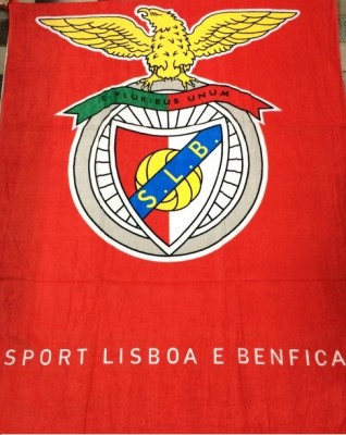Toalha Praia Algodão 100 x180 SLB Benfica