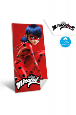 Toalha Praia Algodão Ladybug Miraculous
