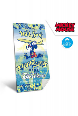 Toalha Praia Algodão Mickey Wild Surf