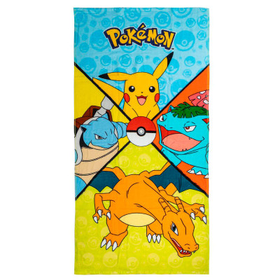 Toalha Praia Algodão Pokémon