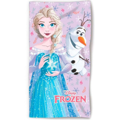 Toalha Praia Microfibra Disney Frozen