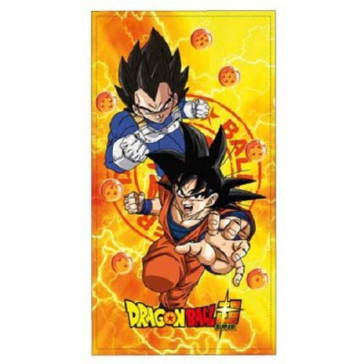 Toalha Praia Microfibra Dragon Ball Bolas Cristal