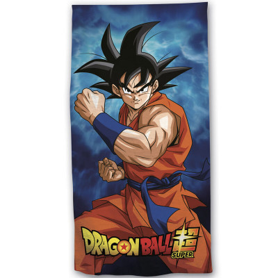 Toalha Praia Microfibra Dragon Ball Goku