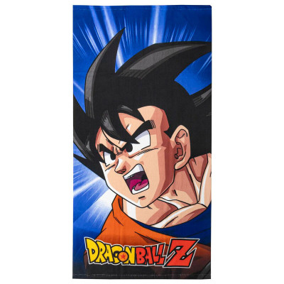 Toalha Praia Microfibra Dragon Ball Z Goku