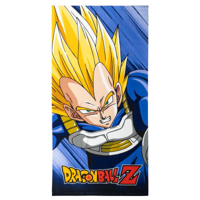 Toalha Praia Microfibra Dragon Ball Z Vegeta