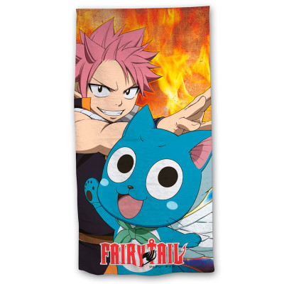 Toalha Praia Microfibra Fairy Tail