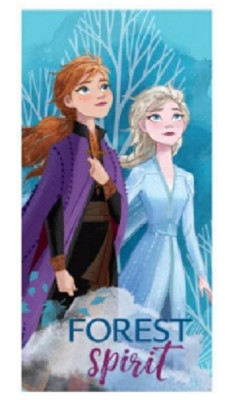 Toalha Praia Microfibra Frozen 2 Disney Forest Spirit