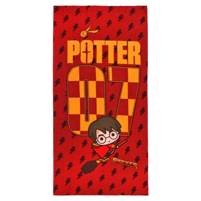 Toalha Praia Microfibra Harry Potter Quidditch