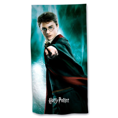 Toalha Praia Microfibra Harry Potter Varinha