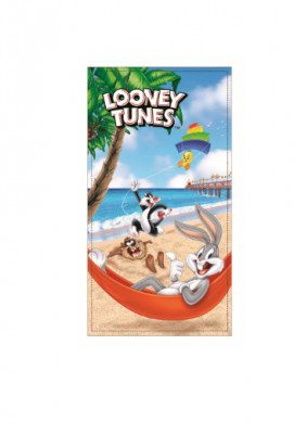 Toalha Praia Microfibra Looney Tunes