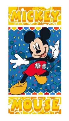 Toalha Praia Microfibra Mickey Confettis