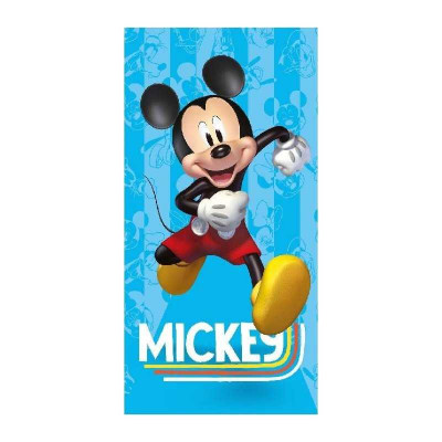 Toalha Praia Microfibra Mickey Walk