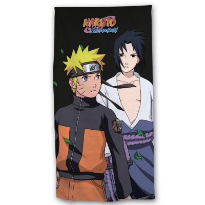 Toalha Praia Microfibra Naruto Duo