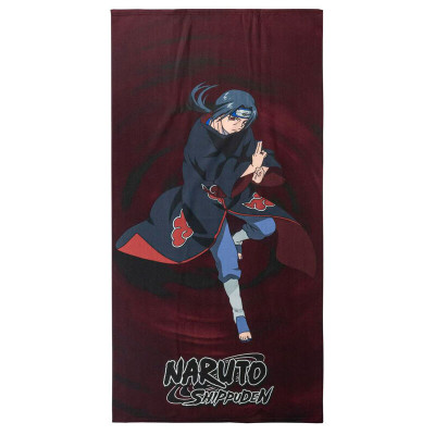 Toalha Praia Microfibra Naruto Itachi Uchiha
