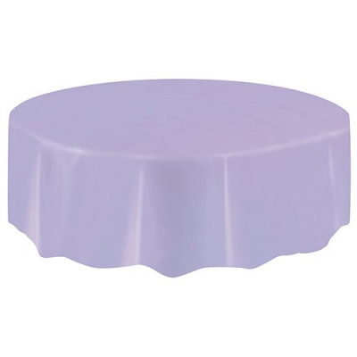 Toalha redonda lavanda