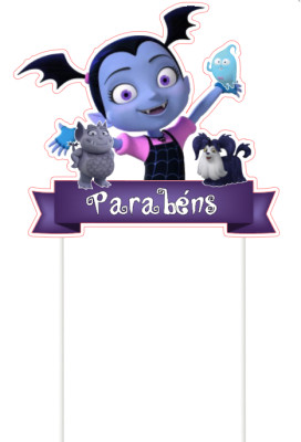 Topper Bolo Vampirina