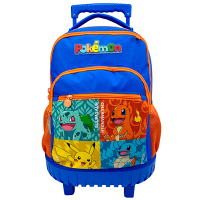 Trolley Escolar Compacto 45cm Pokémon Starters