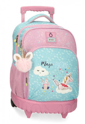 Trolley Escolar Compacto Enso Magic Unicorn 44cm