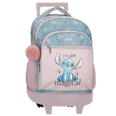 Trolley Escolar Compacto Stitch You Are Magical 43cm