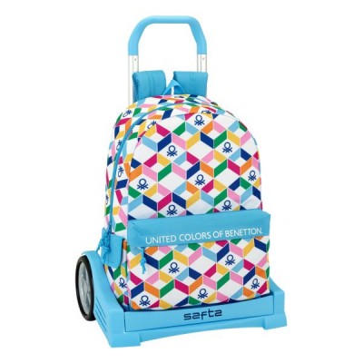 Trolley evolutivo Mochila escolar 46 cm Benetton -Geo