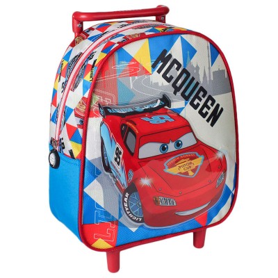 Trolley Mochila Cars Mc Queen Race 28cm