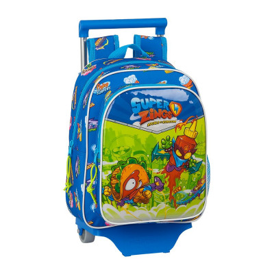 Trolley Mochila Escolar 33cm Superzings Série 5