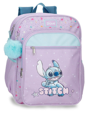 Trolley Mochila Escolar  38cm Stitch Disney Lovely 2025