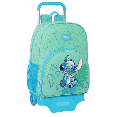 Trolley Mochila Escolar 42 cm Stitch Aloha