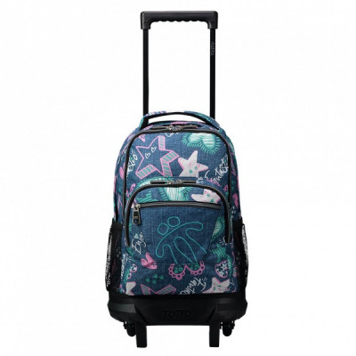 Trolley Mochila Escolar 42cm Totto Fantastic