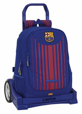 Trolley Mochila escolar 43cm Carro Evolution FC Barcelona