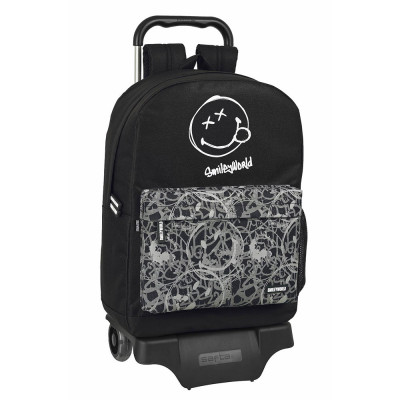 Trolley Mochila Escolar 43cm Smiley World Urban Flow