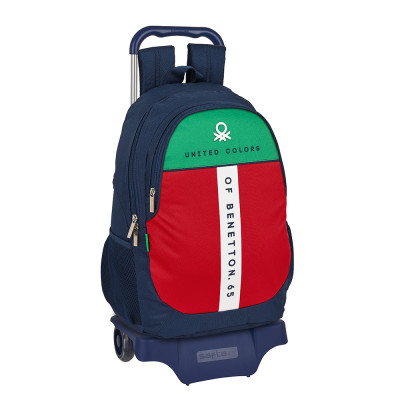 Trolley Mochila Escolar 44cm Benetton United