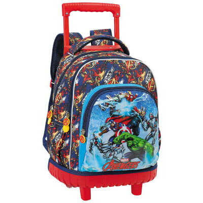 Trolley Mochila Escolar 46cm Compacto Avengers Ice Storm