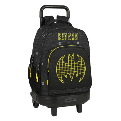 Trolley Mochila Escolar Compacto Ext 45cm Batman Comix