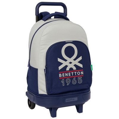 Trolley Mochila Escolar Compacto Ext 45cm Benetton Varsity 1965