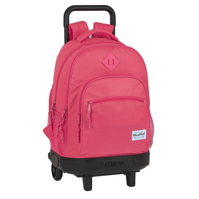 Trolley Mochila Escolar Compacto Ext 45cm Blackfit8 Fresa Rosa