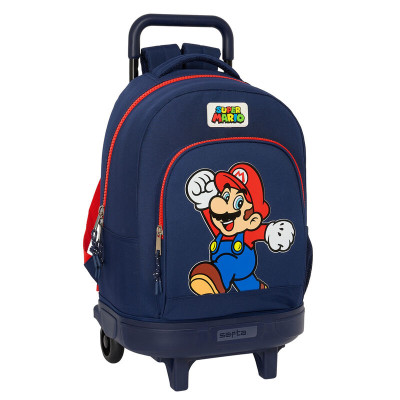 Trolley Mochila Escolar Compacto Ext 45cm Super Mario World