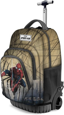 Trolley Mochila Escolar Spiderman Webslinger 47cm